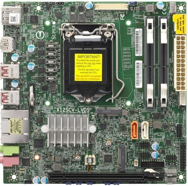 INTEL MBD-X12SCV-LVDS-B