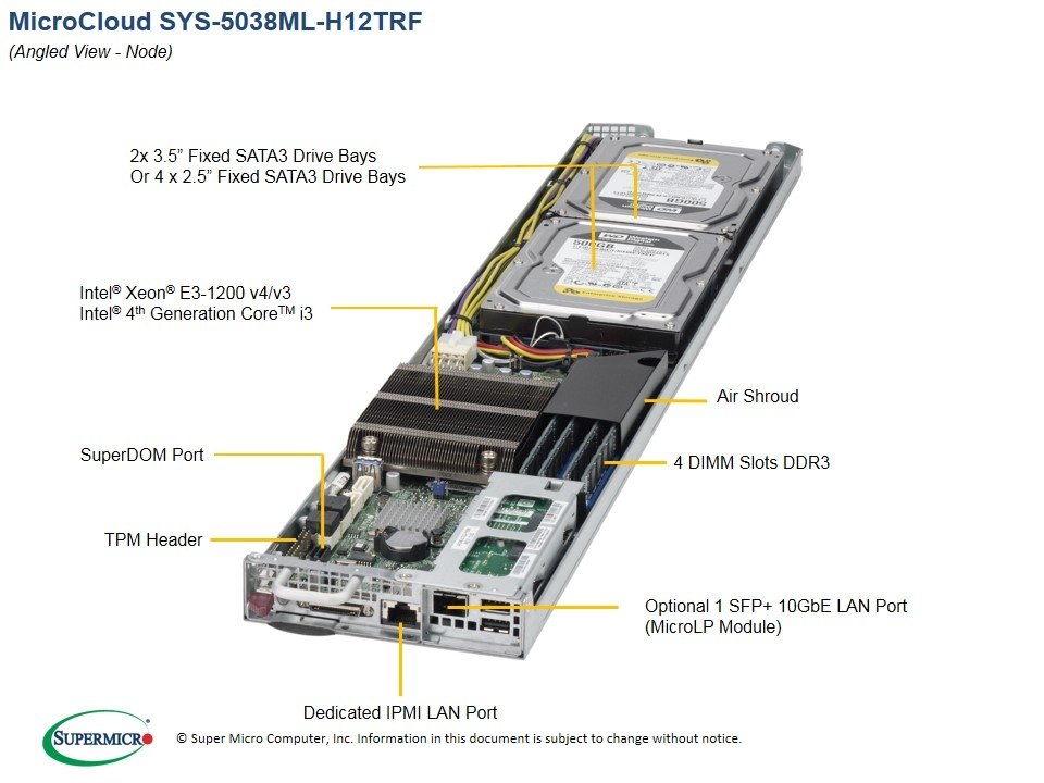 INTEL SYS-5038ML-H12TRFG