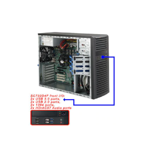 SUPERMICRO CSE-732D4F-903B