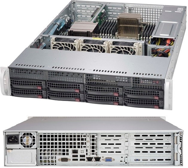 SUPERMICRO CSE-825TQ-600WB