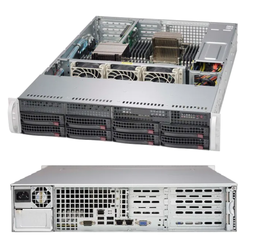 SUPERMICRO CSE-825TQC-600WB